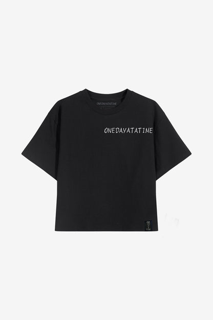 Womens`boxy tee w/LABEL