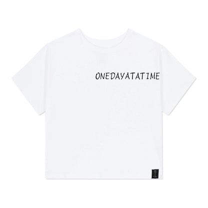 Womens`boxy tee BLACK LABEL